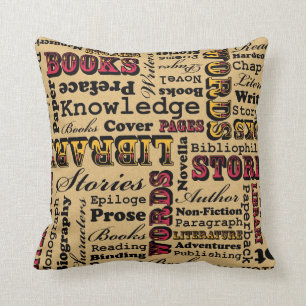 Books Books Books! Cushion