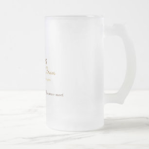 Books & Brews Beer Stein