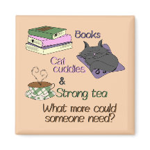 Books, Cat cuddles and Tea
