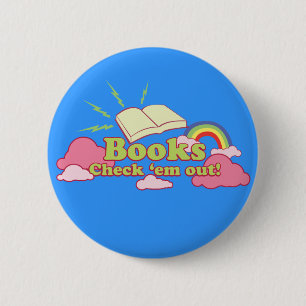 Books Check Em Out Button