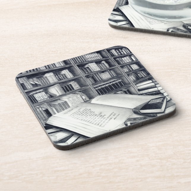 Books Coaster (Left Side)