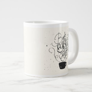 Books Coffee And You Makes Me Happy Large Coffee Mug