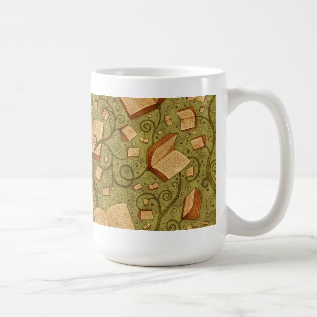 Books (Colour 3) Coffee Mug (Right)