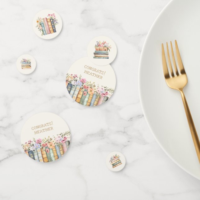 Books Congrats Confetti (Group)