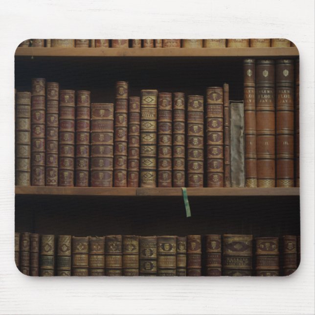 books covers bookcase old library mouse mat (Front)