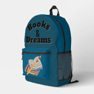 Books & Dreams Backpack – Student School Bag