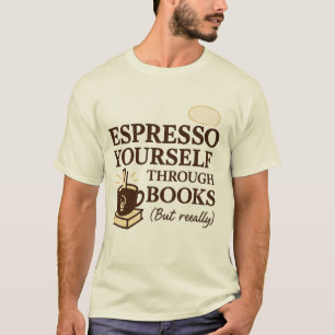 Books & Espresso Shirt – For Cosy Coffee Moments