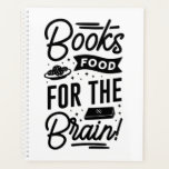 Books Food for the Brain Planner<br><div class="desc">Perfect for any book lover!</div>