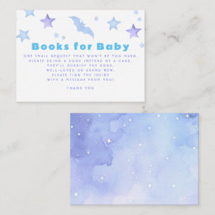 Books For Baby Baby Shower Request Card