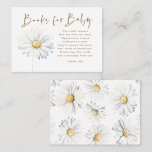 Books For Baby Baby Shower Request Card