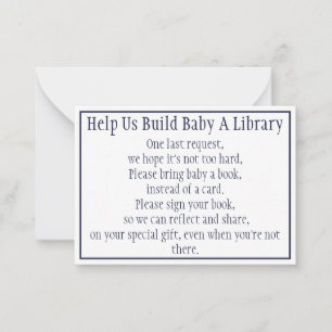 Books For Baby  Card