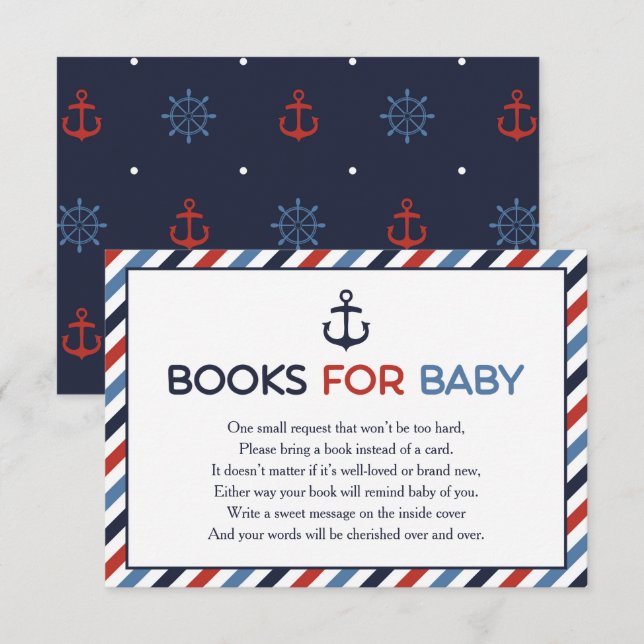 Books for Baby Card (Front/Back)