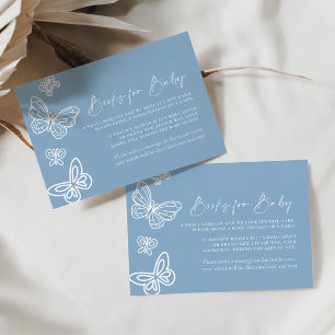 Books for Baby Card Daisy Blue