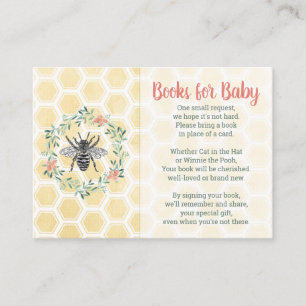 Books for baby card gender neutral baby shower