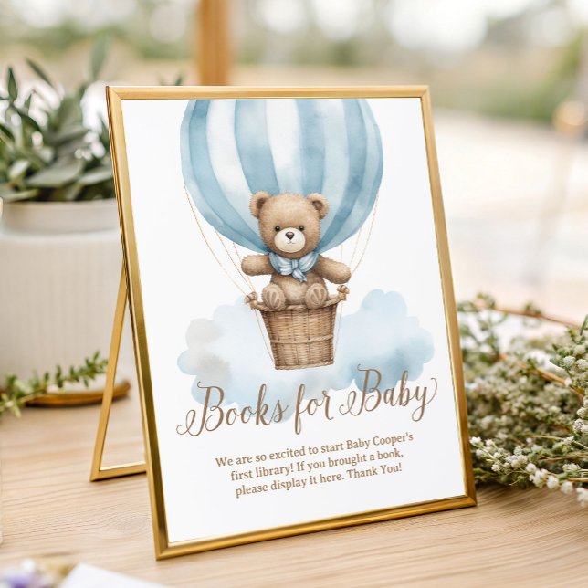 Books for Baby Display Baby Shower Sign (Creator Uploaded)