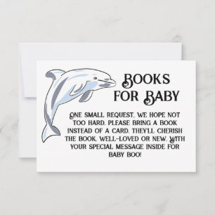Books for Baby DOLPHIN Invitation