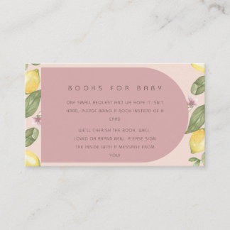 Books for Baby Enclosure Card