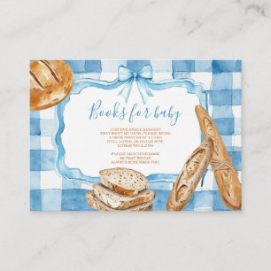 Books for Baby Enclosure Card Bakery Theme Baby