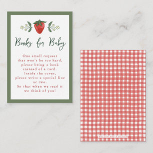 Books For Baby Enclosure Card   Berry Fruit
