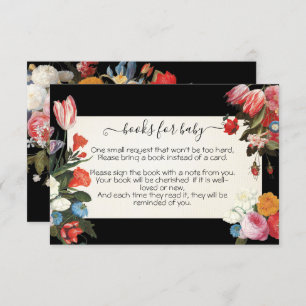 Books for Baby is Blooming Baby Shower Card