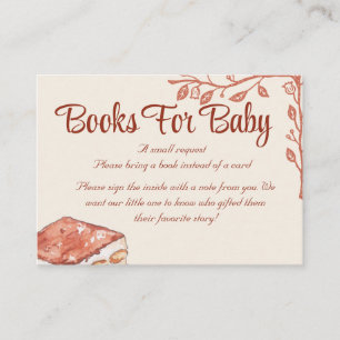 Books For Baby Italian Dessert European Cafe  Enclosure Card