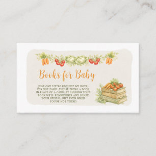 Books for Baby locally grown Books Garden  Enclosure Card