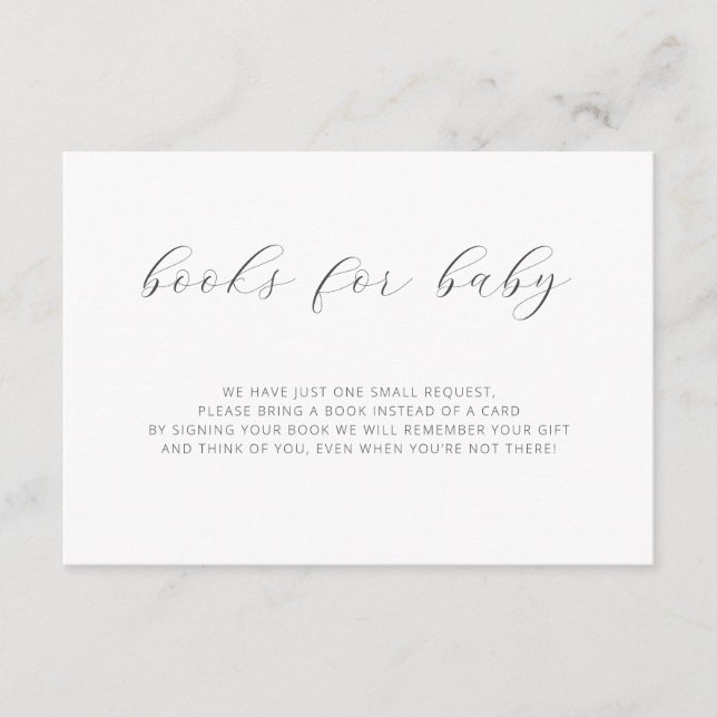 Books for Baby Modern Boho Baby Shower Enclosure C (Front)