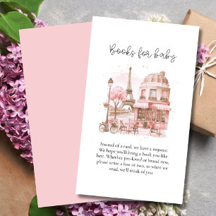 Books For Baby Paris Cafe Patisserie Enclosure Card