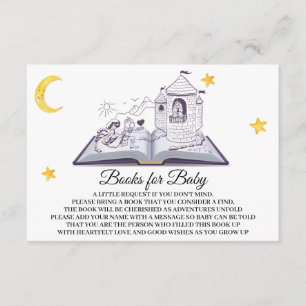 *~* Books for Baby Prince Princess Pop Up Book Enclosure Card