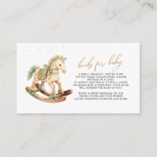 Books for Baby Rocking Horse Enclosure Card