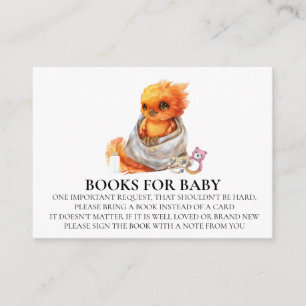 Books for Baby Shower Phoenix  Enclosure Card