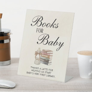 Books for Baby Sign Baby Is Brewing Baby Shower