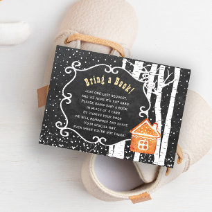Books for baby winter bring a book insert card
