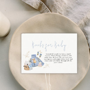 Books For Baby Winter Toys Girl Baby Shower Enclosure Card