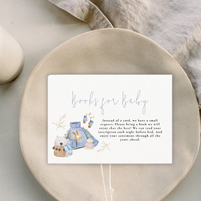 Books For Baby Winter Toys Girl Baby Shower  Enclosure Card (Books For Baby Winter Toys Girl Baby Shower Enclosure Card)