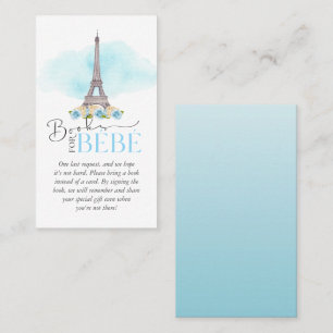 Books for Bébé Baby Shower Insert