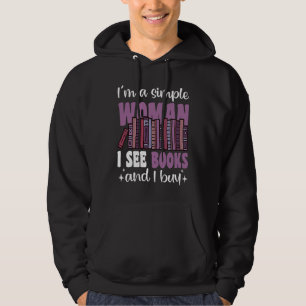 Books Friend Funny Saying Read Book Hoodie