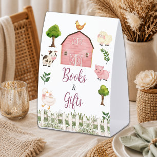 Books & Gifts Farm Animals Barnyard Baby Shower
