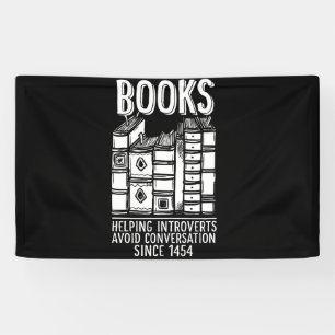 Books Helping Introverts Avoid Conversation Banner