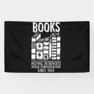 Books Helping Introverts Avoid Conversation Banner