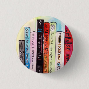 Books I Like/Love 3 Cm Round Badge