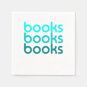 Books I Love Reading Books Napkin