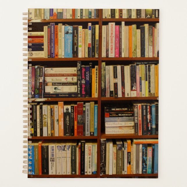 Books in the library  planner (Front)