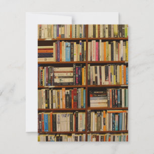 Books in the library  RSVP card