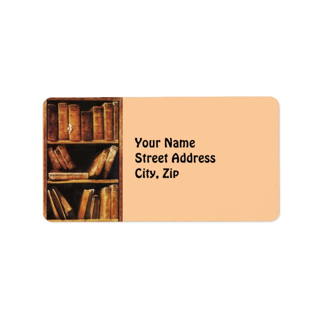 Books Label (Front)