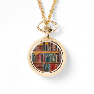books library bookshelf bookshop watch