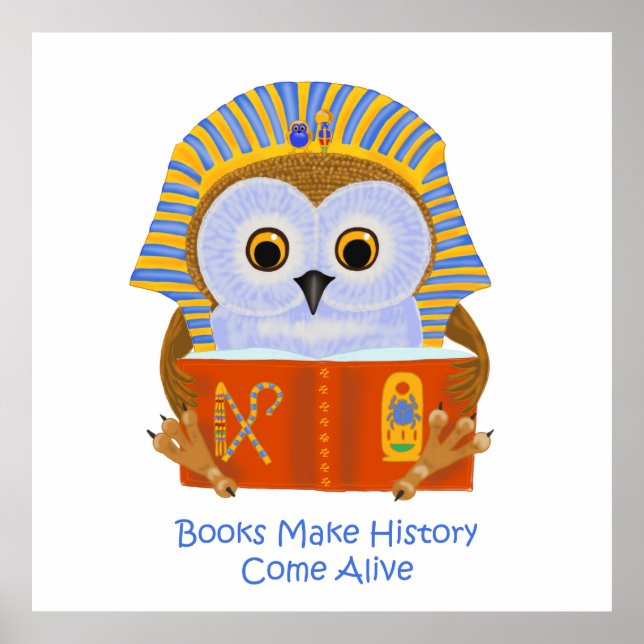 Books Make History Come Alive Poster (Front)