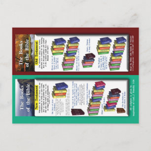 Books of the Bible Postcard