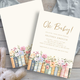 Books Oh Baby Invitation