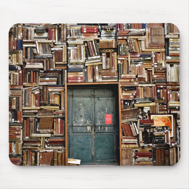 Books on Books Mouse Mat (Front)
